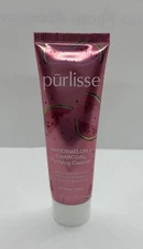 NEW Purlisse Watermelon + Charcoal Purifying Cleanser Travel Size 30ml/1oz AUTHN