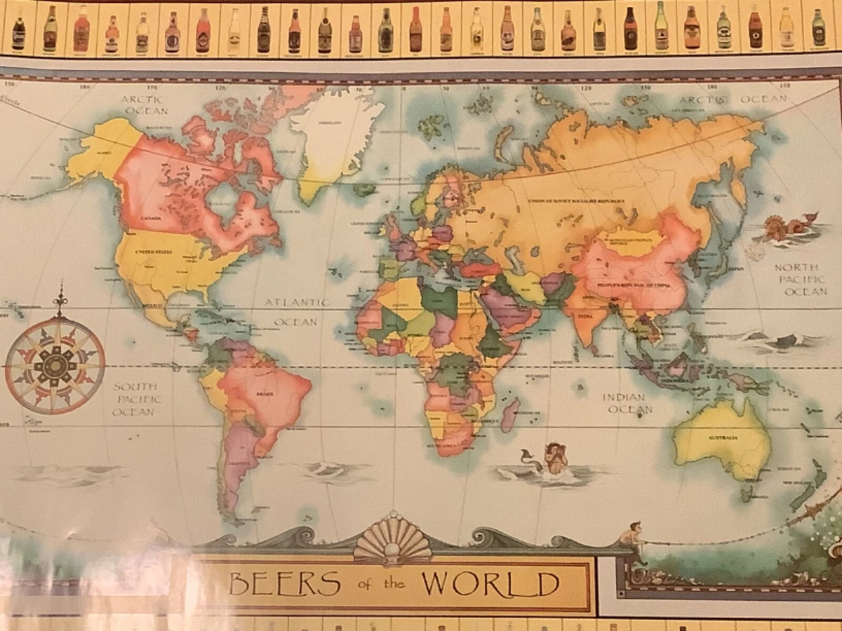 Beers Of The World Map