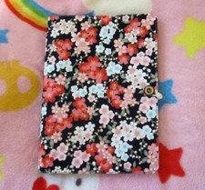Sakura A5 Notebook Diary Journal - Cherry Blossoms - Cloth Cover