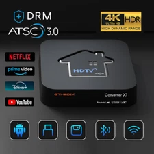 ATSC 3.0/1.0 4K 2160p Over-the-air Digital Tuner DVR Recorder TV Streaming Box