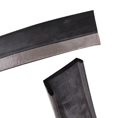 2.5m Car Front Bumper Spoiler Lip Kit Splitter Valance Chin Protector Kits Black - Picture 4 of 6