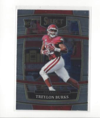 2022 Select Draft Picks #6 Treylon Burks RC Rookie Arkansas Titans