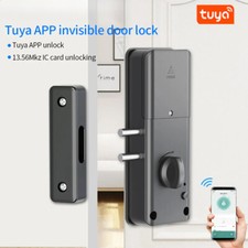 Bluetooth Tuya APP Control 13.56mhzIC Card Smart Invisible Lock Keyless No Drill