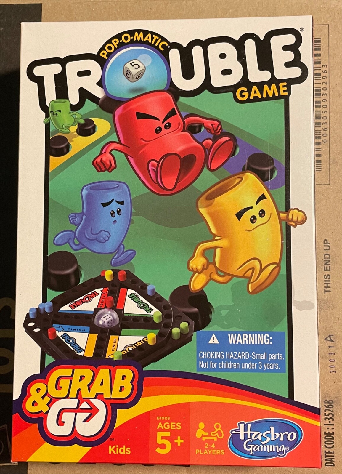 Trouble Game Grab N Go by Hasbro New UNOPENED Box eBay