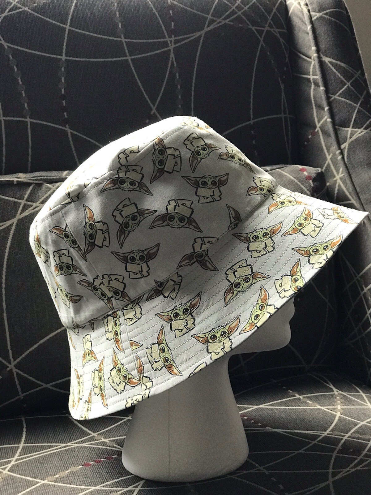 Reversible Unisex Bucket Hat 2-in-1 Star Wars Grey Design-image