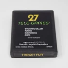 Target Fun (Atari 2600) Cartridge Sears Tele-Games Yellow Label CLEANED & TESTED