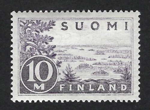 Lightly Hinged Individual Finnish Stamps