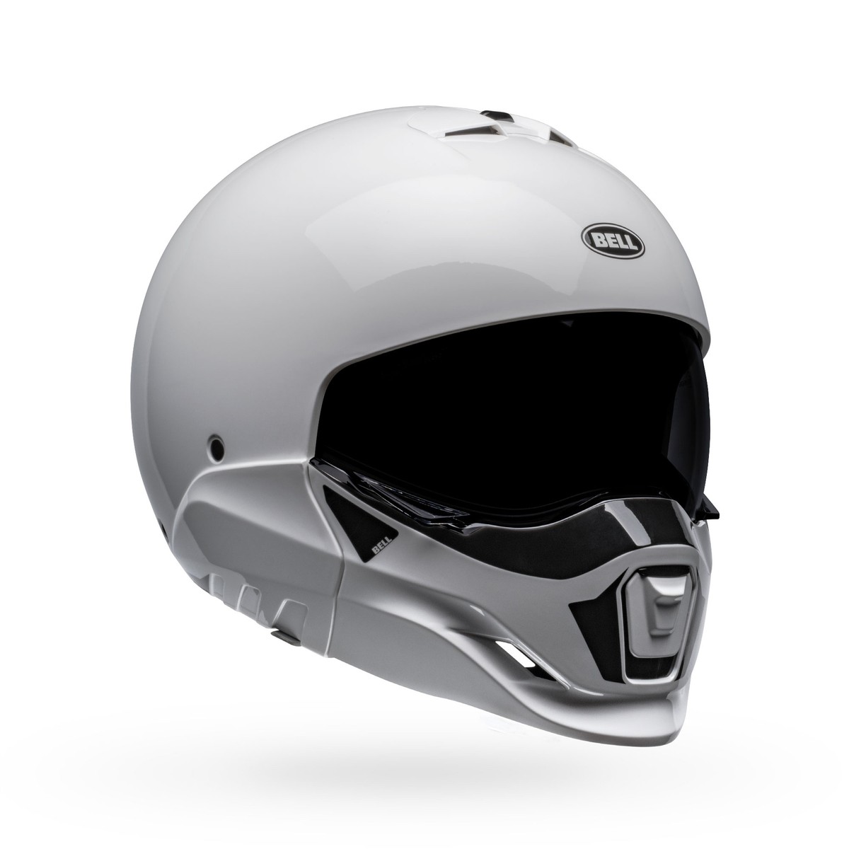【XL】BELL BROOZER DUPLET GROSS WHITE Bell Broozer Motorcycle Helmet Duplet Gloss White XLarge | eBay