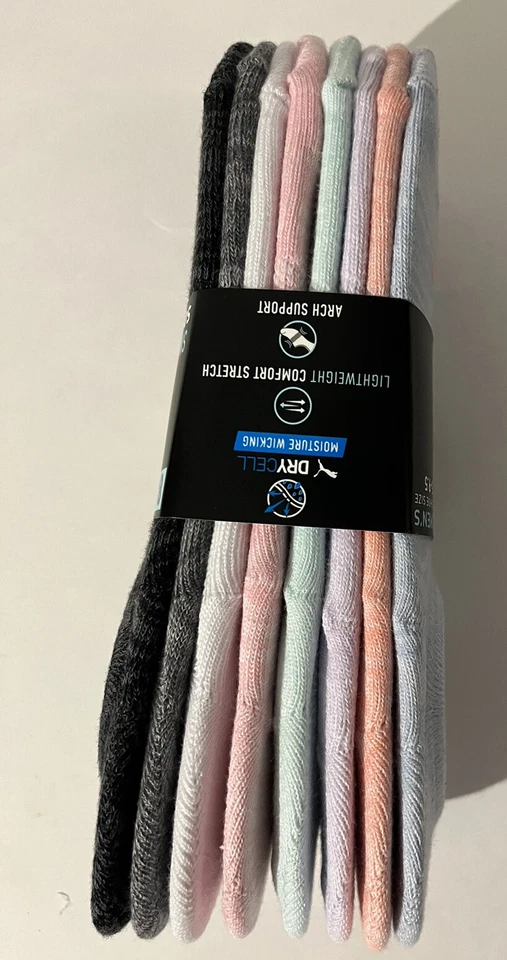 Calcetines forradores Puma para mujer No Show, 8 pares Foto 4 de 4