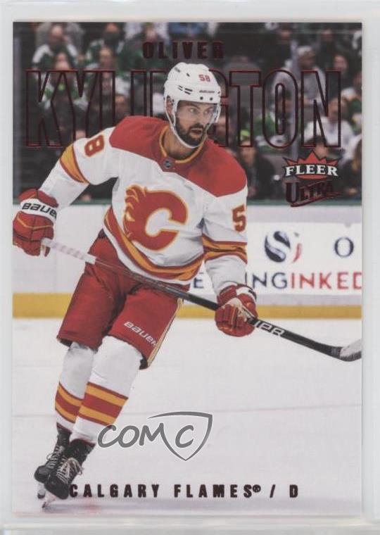 2021-22 Upper Deck Fleer Ultra Red Foil /91 Oliver Kylington #130