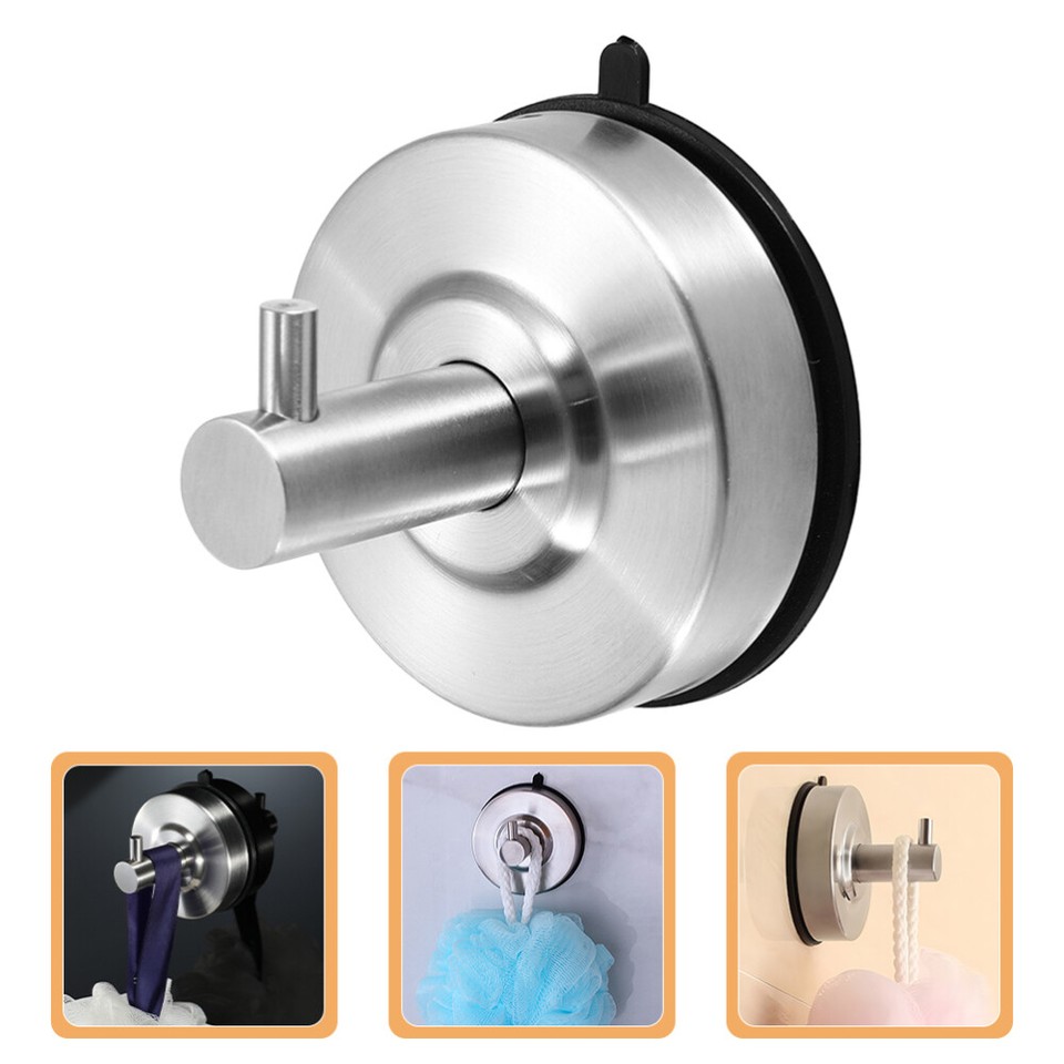 Gooandi Saugnapf Haken 4er Set - Starke Handtuchhalter Ohne Bohren, Wasserdicht Für Bad & Küche