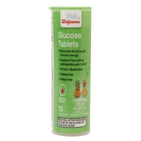 Walgreens Glucose Tablets Tropical Fruit 10 Tablets Walgreens Glucose Tablets Tropical Fruit 10 Tablets