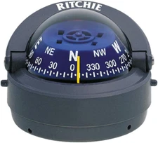 Navigation S-53G Explorer Compass - 2-3/4" Dial, Black