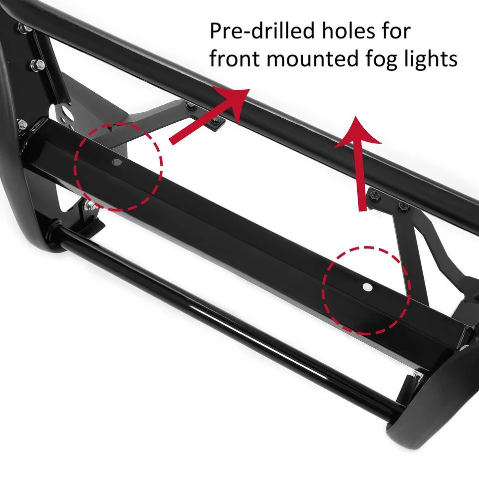 Protector de rejilla de cepillo de parachoques de acero Bull Bar para Lexus RX330/RX350/RX400h 2004-2009 Foto 3 de 4