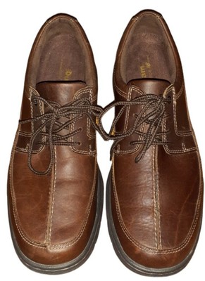 Dunham by New Balance Mens Oxford Brown Leather Casual Shoes  display picture 2