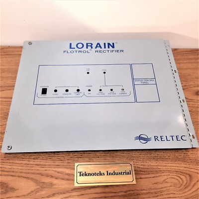  LORAIN FLOTROL 315854500N RECTIFIER STATUS CONTROL PANEL MODEL # RHM800E50  