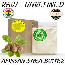 5 lbs. Raw African Shea Butter Ivory From GHANA Natural Organic Unrefined Pure