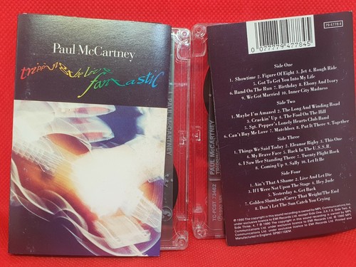 Paul McCartney - Tripping The Live Fantastic (Double) (1990) Cassette RARE (VG+) - Picture 2 of 2