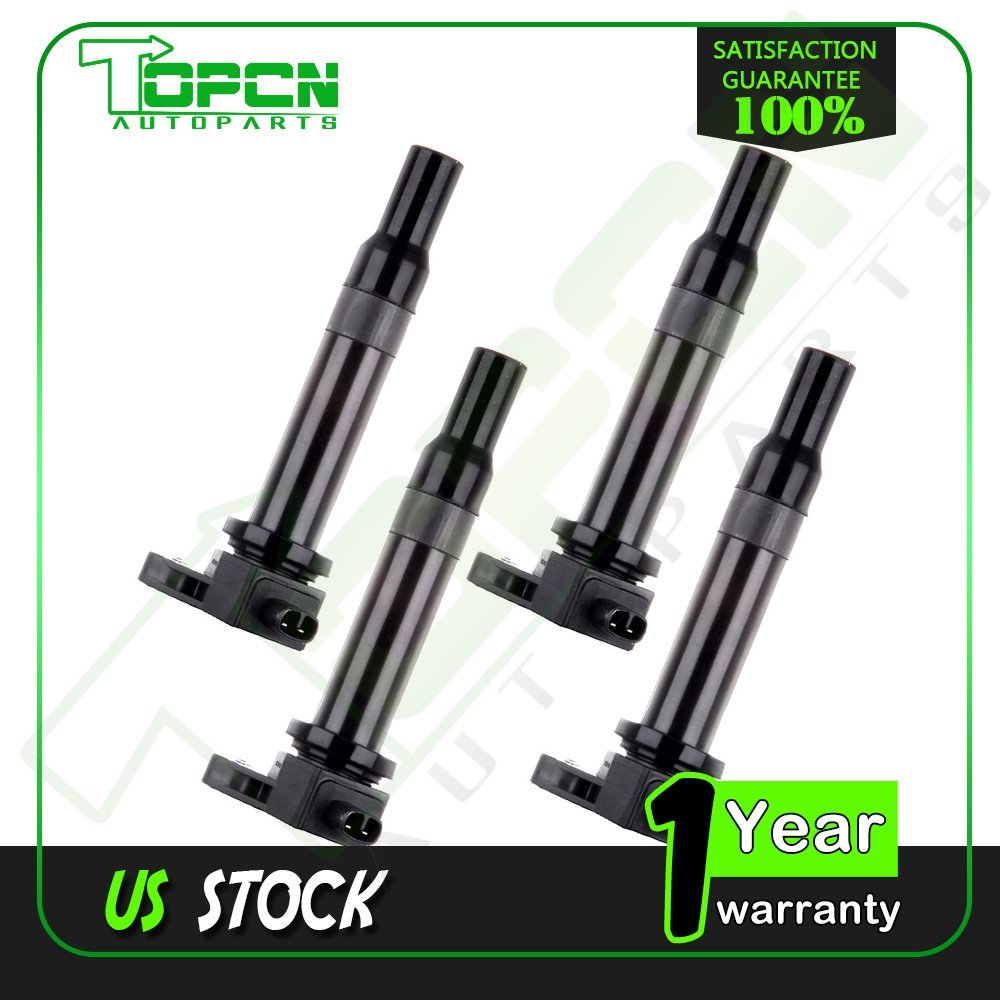 4 Ignition Coil For 2006-2011 Hyundai Accent 2006-2011 Kia Rio L4 1.6L