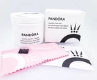 New PANDORA Bracelet Charm Ring Necklace Polishing Cloth Set Jewelry Care Kit