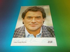 Hans-Jürgen Bäumler  signiert signed autograph  Autogramm auf Autogrammkarte