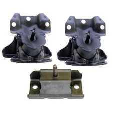 For 08-13 GMC 4.3L RWD Set 3PCS New Engine Motor & Automatic Transmission Mount