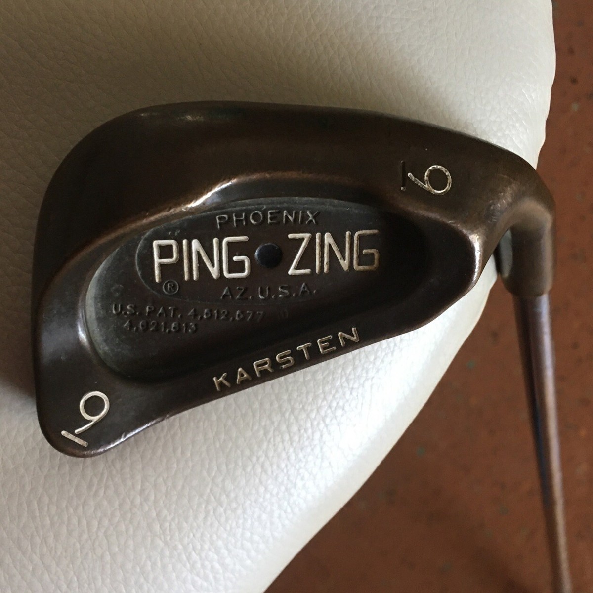 PING ZING Beryllium Copper 9 Iron. Black Dot. JZ Stiff Steel