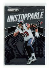 JJ WATT #un-jj 2019 PANINI PRIZM TEXANS UNSTOPPABLE