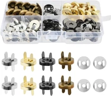 40 Sets 14Mm Button Clasps Snaps Fastener Clasps DIY Craft Sewing Buttons Knitti