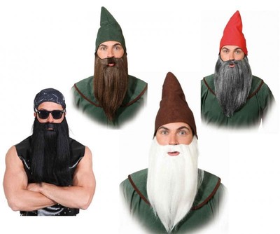 Zwerg Zwergen Kostum Kleid Wichtel Gnom Zwergenbart Bart Damen Herren Ebay