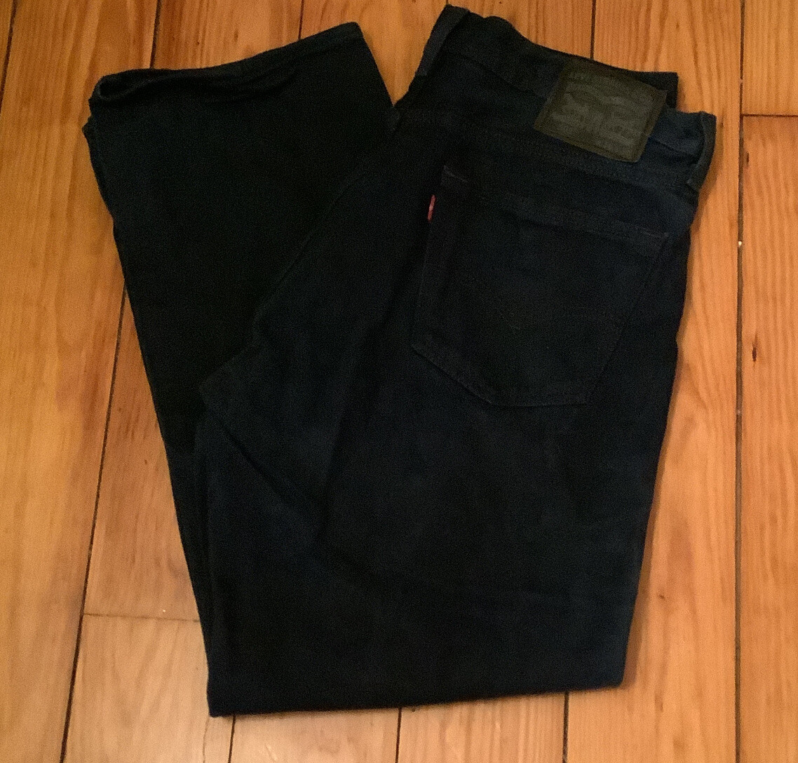 Levi Strauss 501 Mens Original RIVETED Jeans W36 X L3… Gem