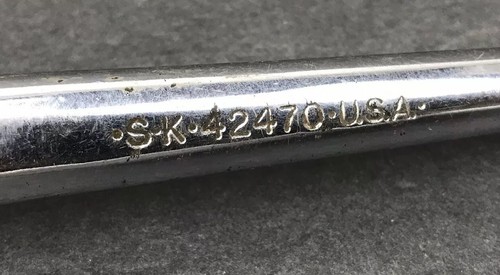 Vintage S-K 42470 1/2" Drive Ratchet Used - Picture 3 of 9