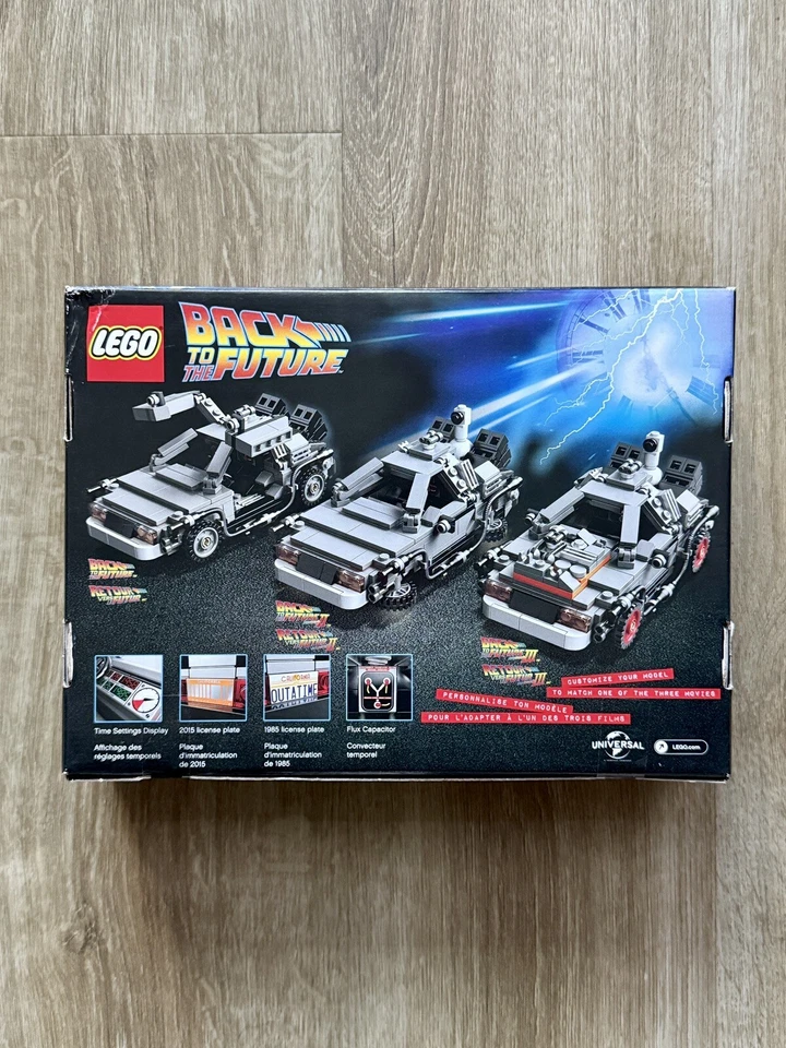 LEGO Ideas 21103 The DeLorean Time Machine Ungeöffnet New MISB Sealed Rar - Bild 2 von 4