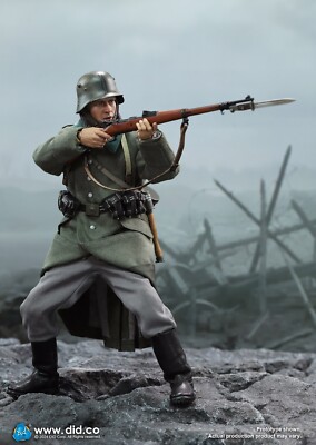 Ready! New DID D11014 1/6 WWI German Army Paul Baumer Action Ready! New DID D11014 1/6 WWI German Army Paul Baumer Action