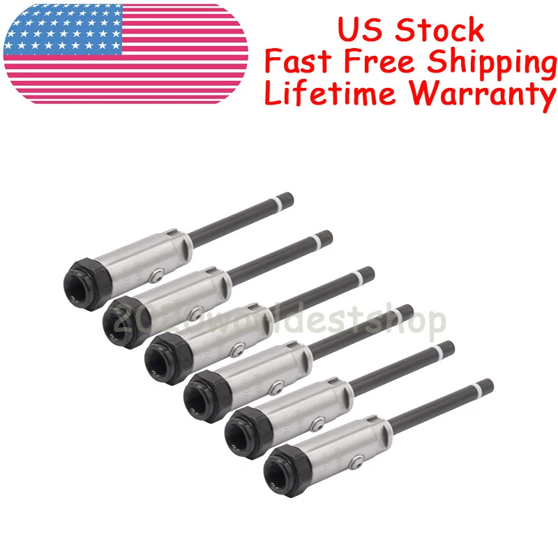 Комплект из 6 топливных форсунок 4W7018 карандашная насадка подходит для Cat Caterpillar 3406B 4W-7018 - Изображение 4 из 4