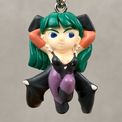 Capcom Darkstalkers Vampire Morrigan Aensland Mascot Keychain