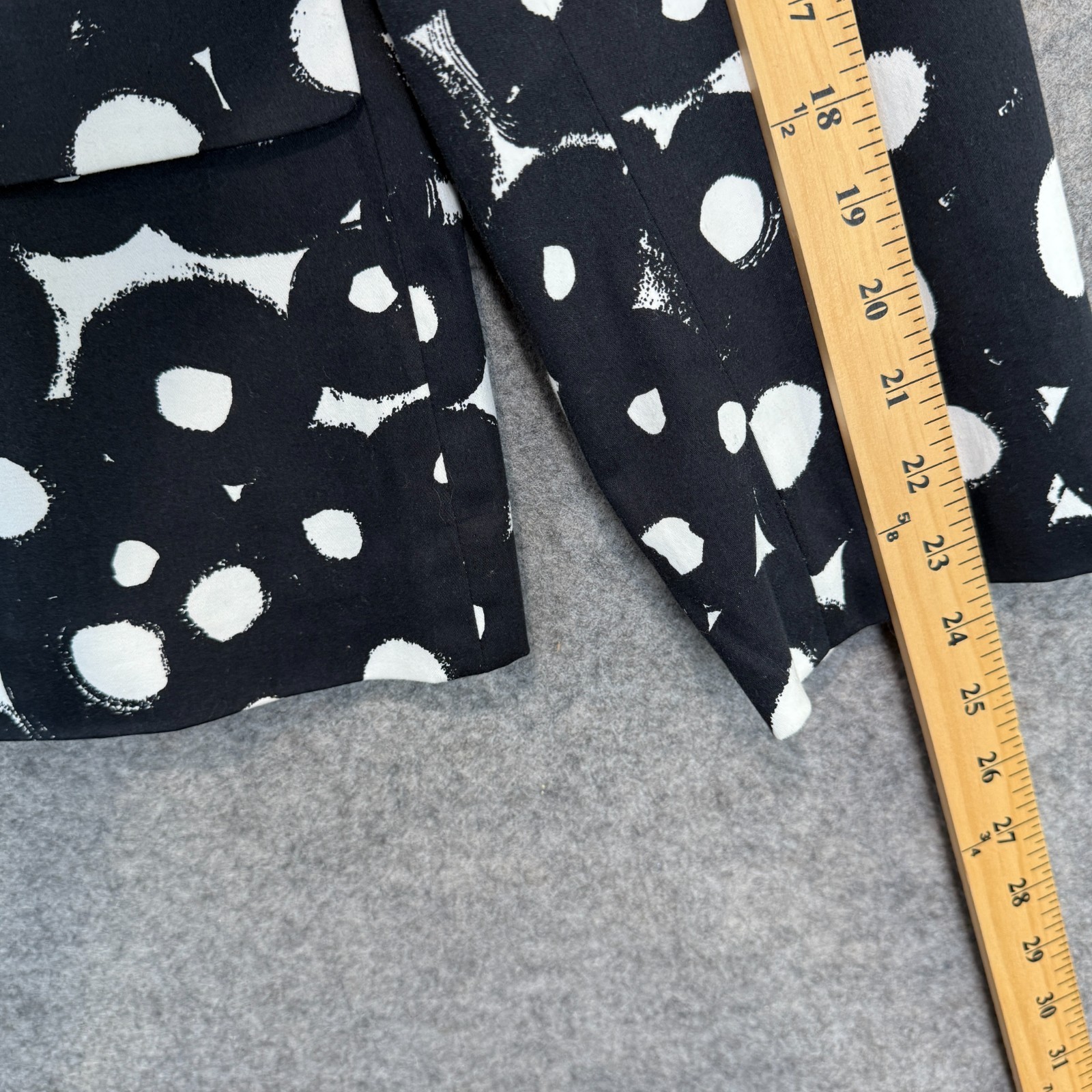 Sandro One Button Abstract Blazer Jacket Womens 1… - image 6