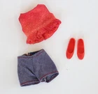 Vintage Skooter #1120 Original Swimsuit Bendable Leg Doll Skipper Barbie Outfit