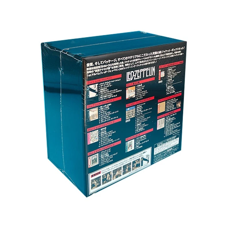 New Led Zeppelin Definitive JAPAN SHM-CD x 10 titles (12 CD + Sleeves) Box Set - Bild 2 von 4