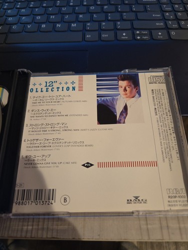 9 - Rick Astley - Dance Mixes - Rare Japan Import - BVCP-9001 - 第 6/6 張圖片