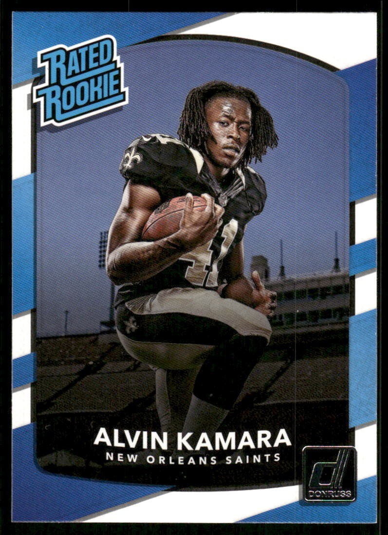 2017 Donruss Alvin Kamara Rookie RC #349 New Orleans Saints