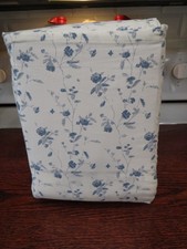 Threshold KING 100 Cotton 400 TC Floral Blue Sheet Set NEW 