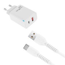 45w USB-C Schnellladegerät für Motorola Edge 60 Fusion Netzteil Ladekabel Adapte