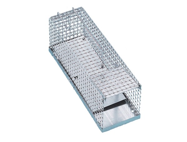 Nobby Ratten-KäFigfalle Blechwippe Wiesel Rattenfalle Lebendfalle KöDerfalle-image