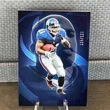 2025 Panini Silhouette - Tiki Barber #36 - Silhouette Purple /125 - Giants