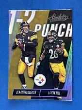 2018 Absolute 1-2 Punch #OTP-BL Ben Roethlisberger / Le'Veon Bell Steelers