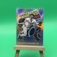 2026 Topps Titans of the Game Ronald Acuña Jr. #TOG-7 Atlanta Braves Hologram