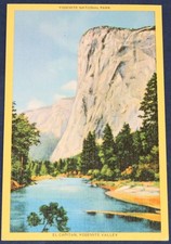 El Capitan, Yosemite National Park Postcard 