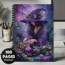 Pagan Themed A5 Spiral Notebook - 50 Pages - Sale