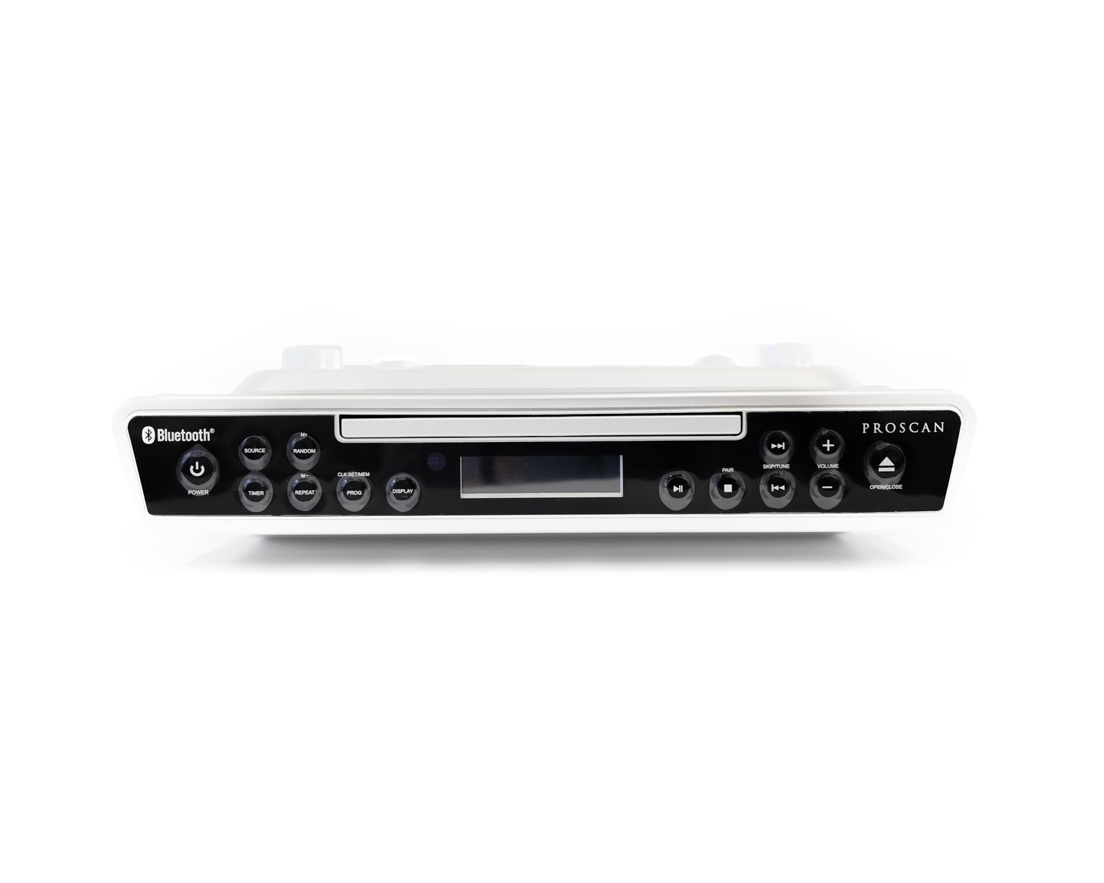 With Clock Radio And Bluetooth, Silver
